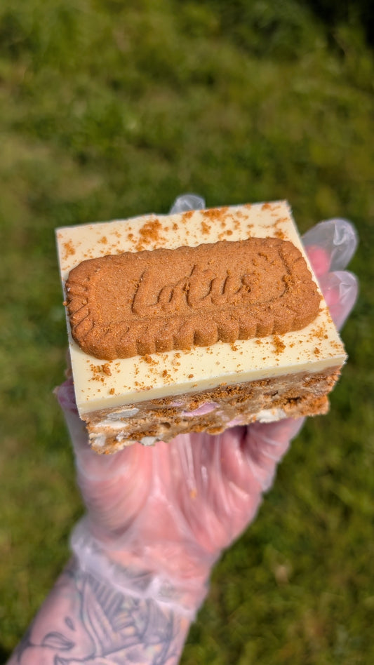 Biscoff & White Chocolate Rocky Road