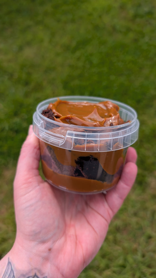 Caramel Brownie Pot